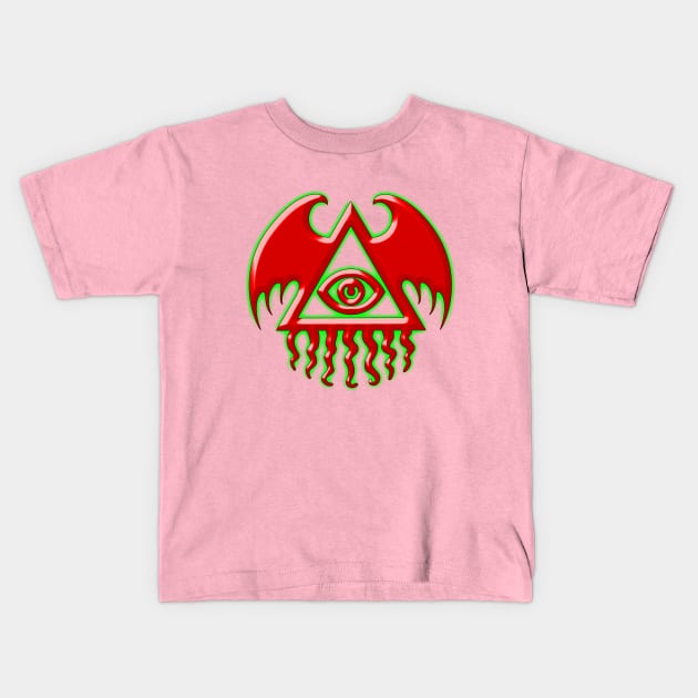 Mys Tyq Ayi Kids T-Shirt by CaptJonno